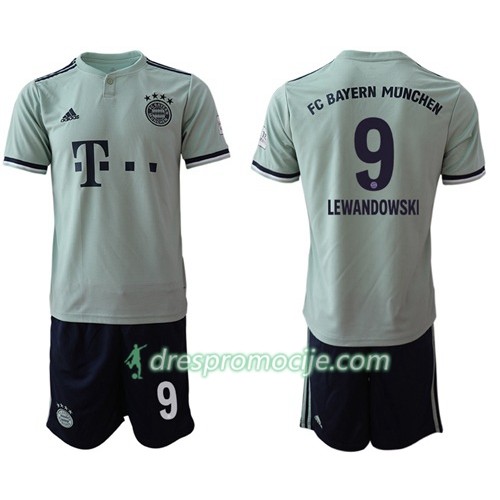 FC Bayern München Dres Lewandowski 9 Dječji Gostujući 2018/19 Kratkih Rukava FC Bayern München Dres Lewandowski 9 Dječji Gostujući 2018/19 Kratkih Rukava